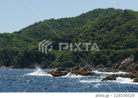 鳥取　四季の散歩　春　松島　遊覧船 128330520