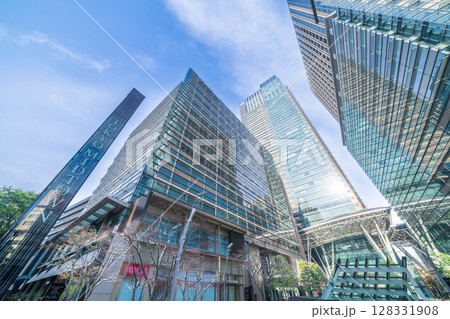 【東京都】東京ミッドタウンの風景　六本木 128331908