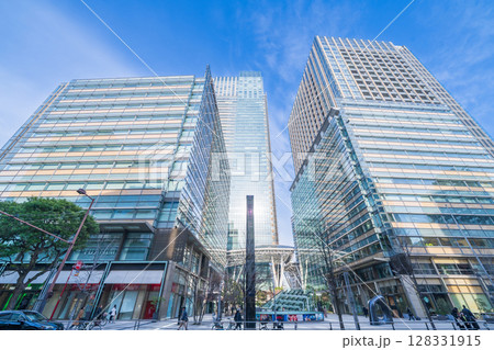 【東京都】東京ミッドタウンの風景 六本木 【東京都】東京ミッドタウンの風景 六本木 128331915