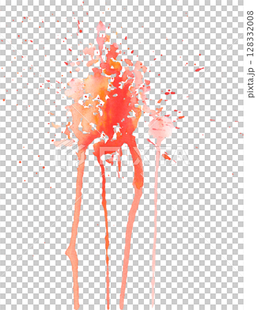 Watercolor stain peach, pink handmade. Pastel background. Watercolor stain peach, pink handmade. Pastel background. 128332008