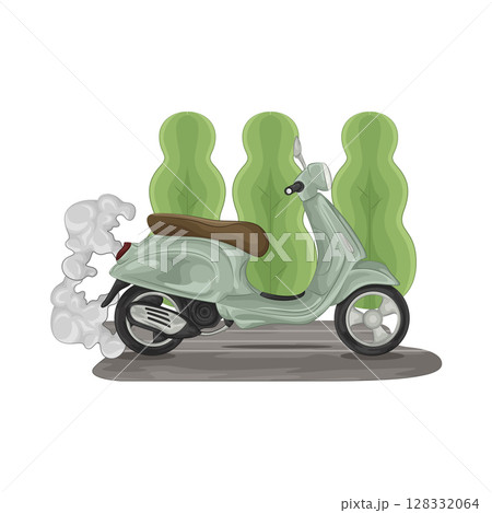 Illustration of Scooter   128332064