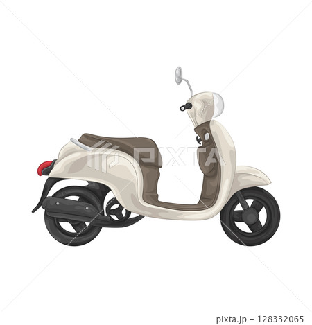 Illustration of Scooter   128332065