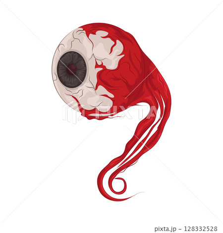 Illustration of Eyeball  128332528
