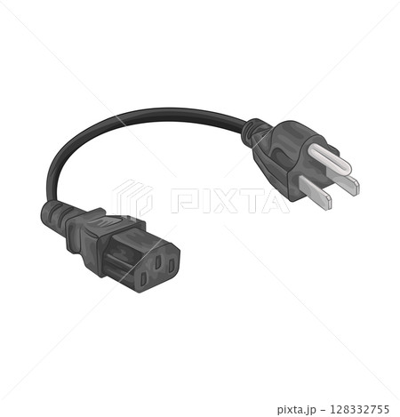 Illustration of Jack connector Illustration of Jack connector 128332755