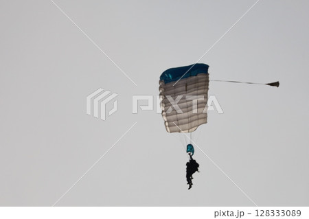 (さいたま・桶川飛行場)大空を飛ぶスカイダイバー (さいたま・桶川飛行場)大空を飛ぶスカイダイバー 128333089