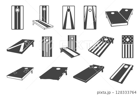 Cornhole Boards SVG, Cornhole Silhouette, Cornhole Game Svg, Cornhole Boards Bundle, Cornhole Board Vector. 128333764