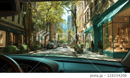 NewYork Street in USA(ニューヨークの街並み) NewYork Street in USA(ニューヨークの街並み) 128334206