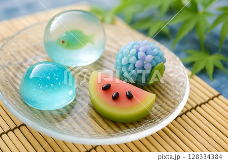和菓子④ （夏） 128334384