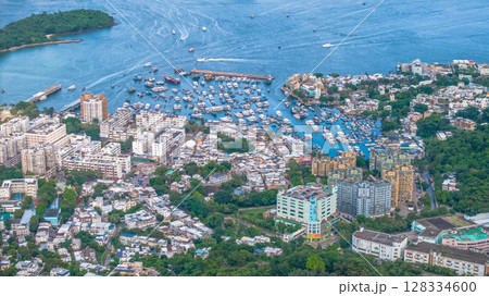 July 5 2025 View of Compact Residential Area with Urban and Natural 128334600