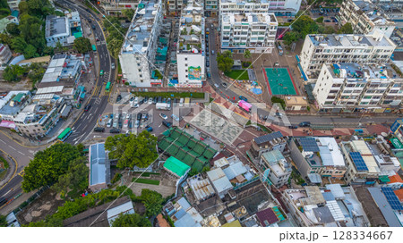 July 5 2025 View of Lush Tropical Island Surrounded by Blue Waters 128334667