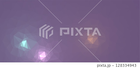 Abstract background dark color polygon pattern low poly triangle shape, geometric background with lowpoly background 128334943