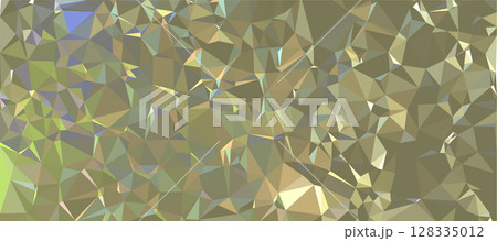 Abstract background Yellow and brown polygon pattern low poly triangle shape, geometric background with lowpoly background 128335012