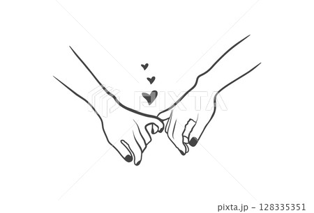 Couple Holding Hand Svg, Couple Holding Hand Silhouette, Couple Holding Hand Icon, Couple Hands Svg, Couple Hand Silhouette 128335351