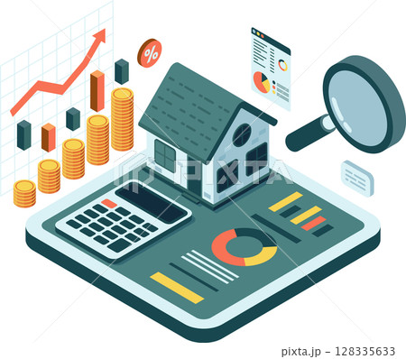 Isometric Asset Valuation with Real Estate and Financial Analysis 128335633