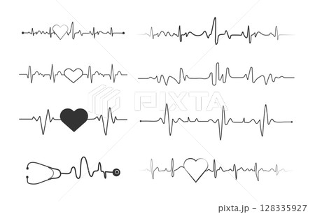 Heartbeat svg, Heartbeat silhouette, Ekg heartbeat silhouette, Stethoscope health heart ekg svg, Ekg heartbeat svg, Heartbeat clipart, Stethoscope health heart ekg silhouette 128335927
