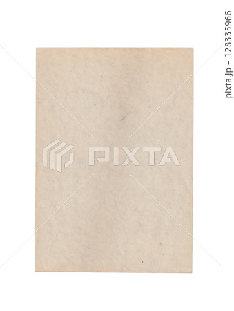 Blank Aged Paper Texture | Vintage Document Background 128335966