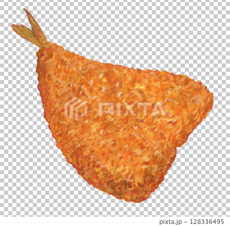 アジフライのイラスト アジフライのイラスト 128336495