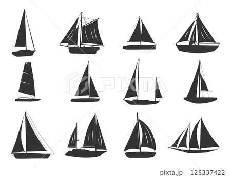 Sailboat Silhouette, Yacht Sailboat Silhouette, Sailing Boat Silhouette, Sailboat Icon, sailboat Sailboat Vector, Sailboat Svg Sailboat Silhouette, Yacht Sailboat Silhouette, Sailing Boat Silhouette, Sailboat Icon, sailboat Sailboat Vector, Sailboat Svg 128337422