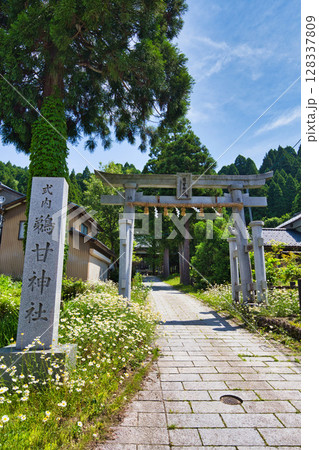 水海の田楽能舞 水海の田楽能舞 128337809