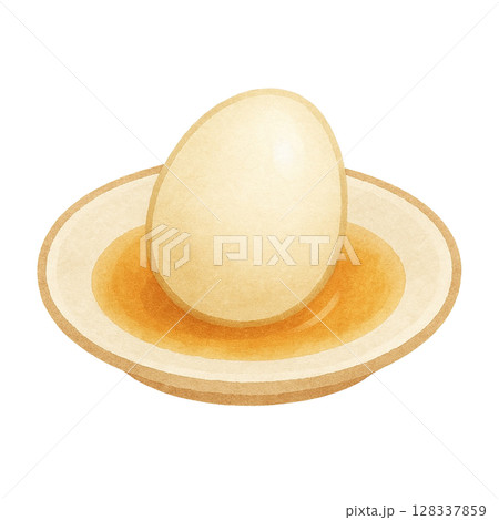 【おでん】卵のイラスト 128337859