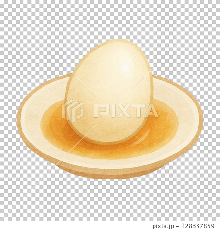 【おでん】卵のイラスト 128337859
