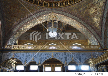 トルコ イスタンブール トプカプ宮殿 スルタンの広間 トルコ イスタンブール トプカプ宮殿 スルタンの広間 128337912