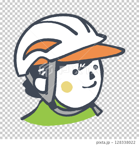 一名男子在爬山時戴著頭盔以確保安全 128338022