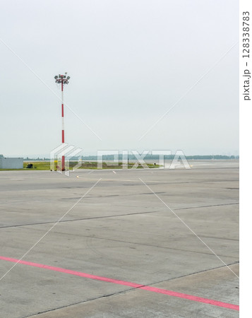 Photo of the airstrip in the airport Photo of the airstrip in the airport 128338783