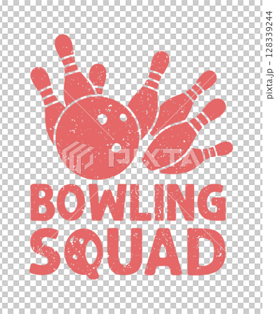 Bowling squad vintage typography t-shirt design Bowling squad vintage typography t-shirt design 128339244