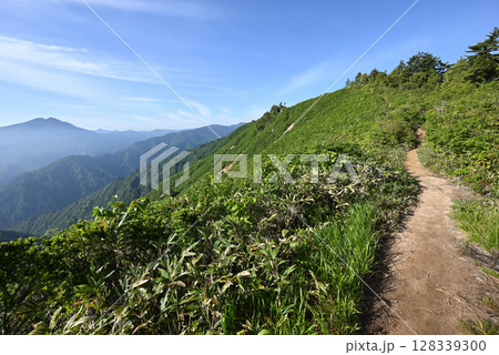 平ヶ岳、登山、新潟県 128339300