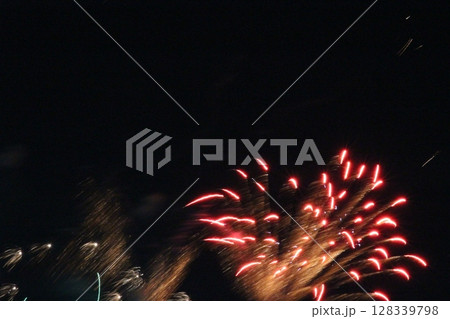 いたみ花火大会　兵庫県　8月 128339798