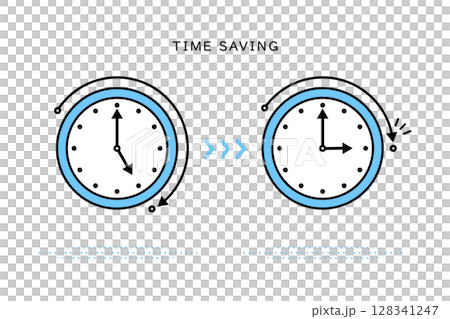節省時間的插圖 128341247