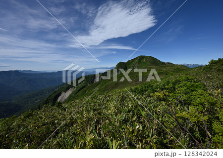 雨飾山、登山、新潟県 128342024