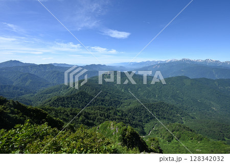 雨飾山、登山、新潟県 128342032