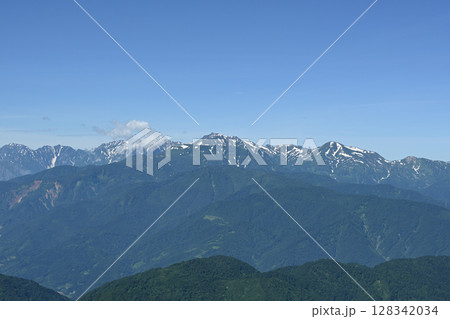 雨飾山、登山、新潟県 雨飾山、登山、新潟県 128342034