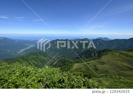 雨飾山、登山、新潟県 雨飾山、登山、新潟県 128342035