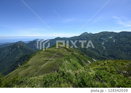雨飾山、登山、新潟県 128342039