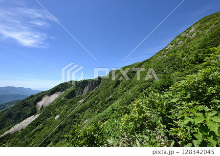 雨飾山、登山、新潟県 雨飾山、登山、新潟県 128342045