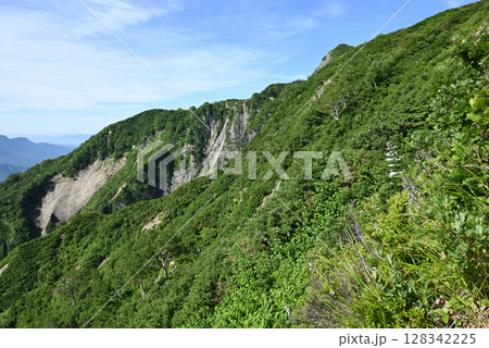 雨飾山、登山、新潟県 雨飾山、登山、新潟県 128342225