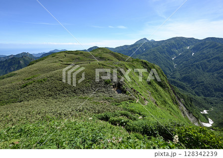 雨飾山、登山、新潟県 128342239