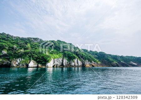 静岡県西伊豆の堂ヶ島 静岡県西伊豆の堂ヶ島 128342309