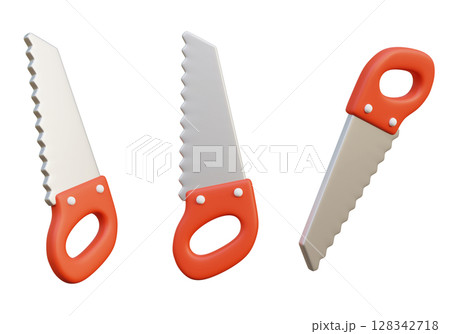 Handsaw 3D Graphic Icon 128342718
