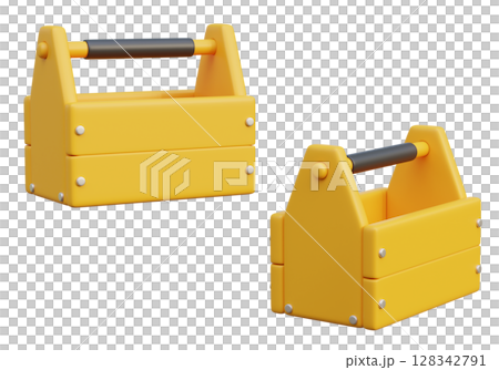 empty tool box 3D Graphic Icon 128342791