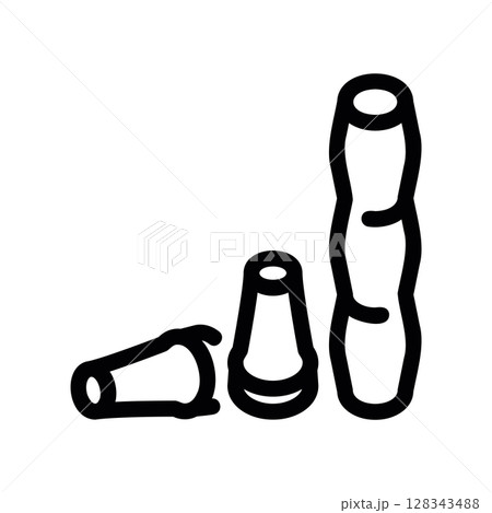 Empty frying pan kitchen 128343488