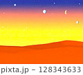火星から見た宇宙の背景イラスト 128343633
