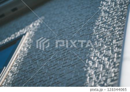 一戸建ての外壁 128344065