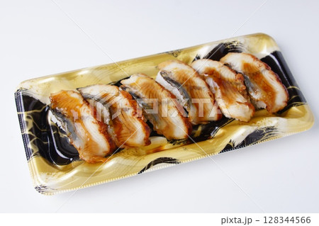 うなぎ握り寿司 128344566