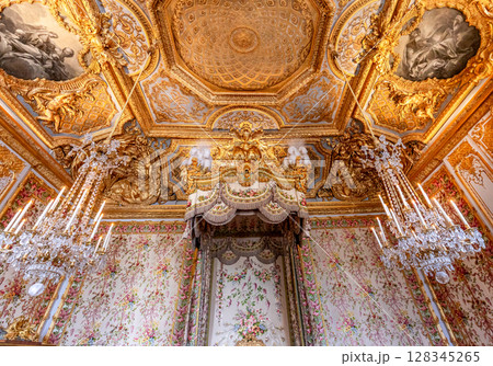 Ceilings decors of the royal apartments, Versailles, France Ceilings decors of the royal apartments, Versailles, France 128345265