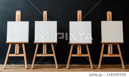modern kitchen countertop with a white countertop and white cabinets. On the countertop, there are various kitchen items such as bottles, jars, plants, and a wooden cutting board modern kitchen countertop with a white countertop and white cabinets. On the countertop, there are various kitchen items such as bottles, jars, plants, and a wooden cutting board 128345530