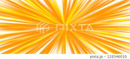 Sunburst radial orange light rays background. Orange Sunbeams, Dynamic explosion of glowing energy for summer, comics, holiday designs, posters, banners. Bright festive backdrop. Vector illustration. Sunburst radial orange light rays background. Orange Sunbeams, Dynamic explosion of glowing energy for summer, comics, holiday designs, posters, banners. Bright festive backdrop. Vector illustration. 128346010